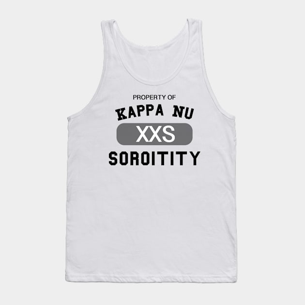 Property of Kappa Nu Soroitity Tank Top by wyckedguitarist